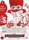 But Ace Here Said You Deserved It!! (3rd Anniversary Treasure Campaign Pack)