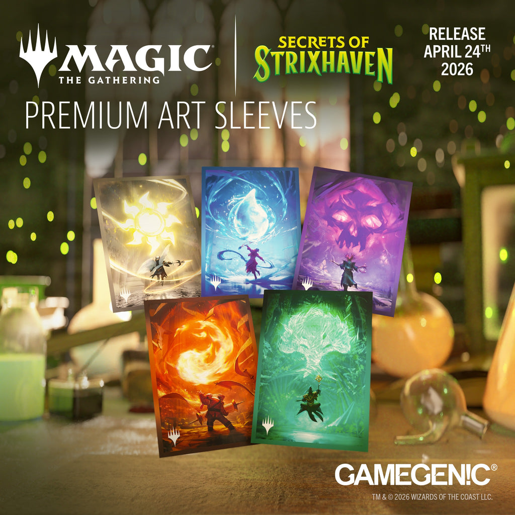 Magic The Gathering - Secrets of Strixhaven Premium Art Sleeves (66 x 92 mm) (105 Sleeves Per Pack)
