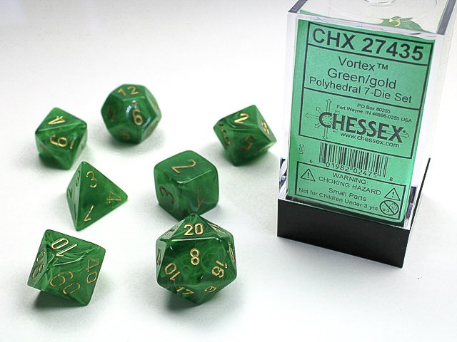Chessex Polyhedral 7-Die Classic Die