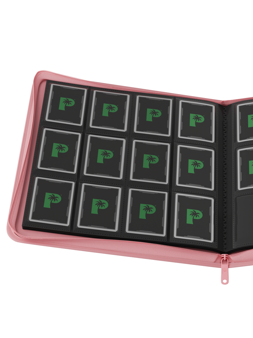 PALMS OFF GAMING - Stealth 12 Pocket Zip Binder - Pink