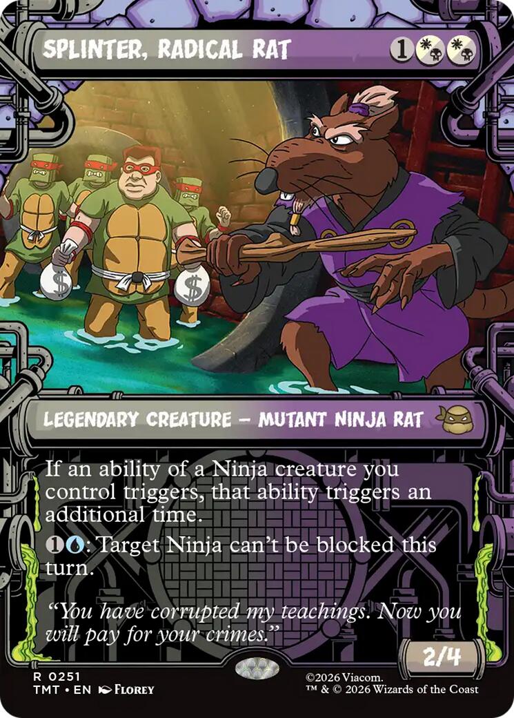 Splinter, Radical Rat (Showcase)