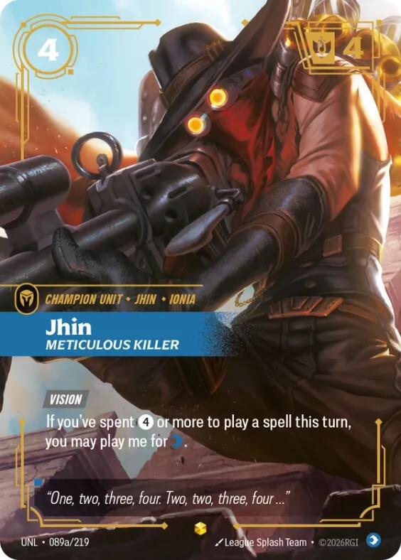 Jhin - Meticulous Killer (Alternate Art)