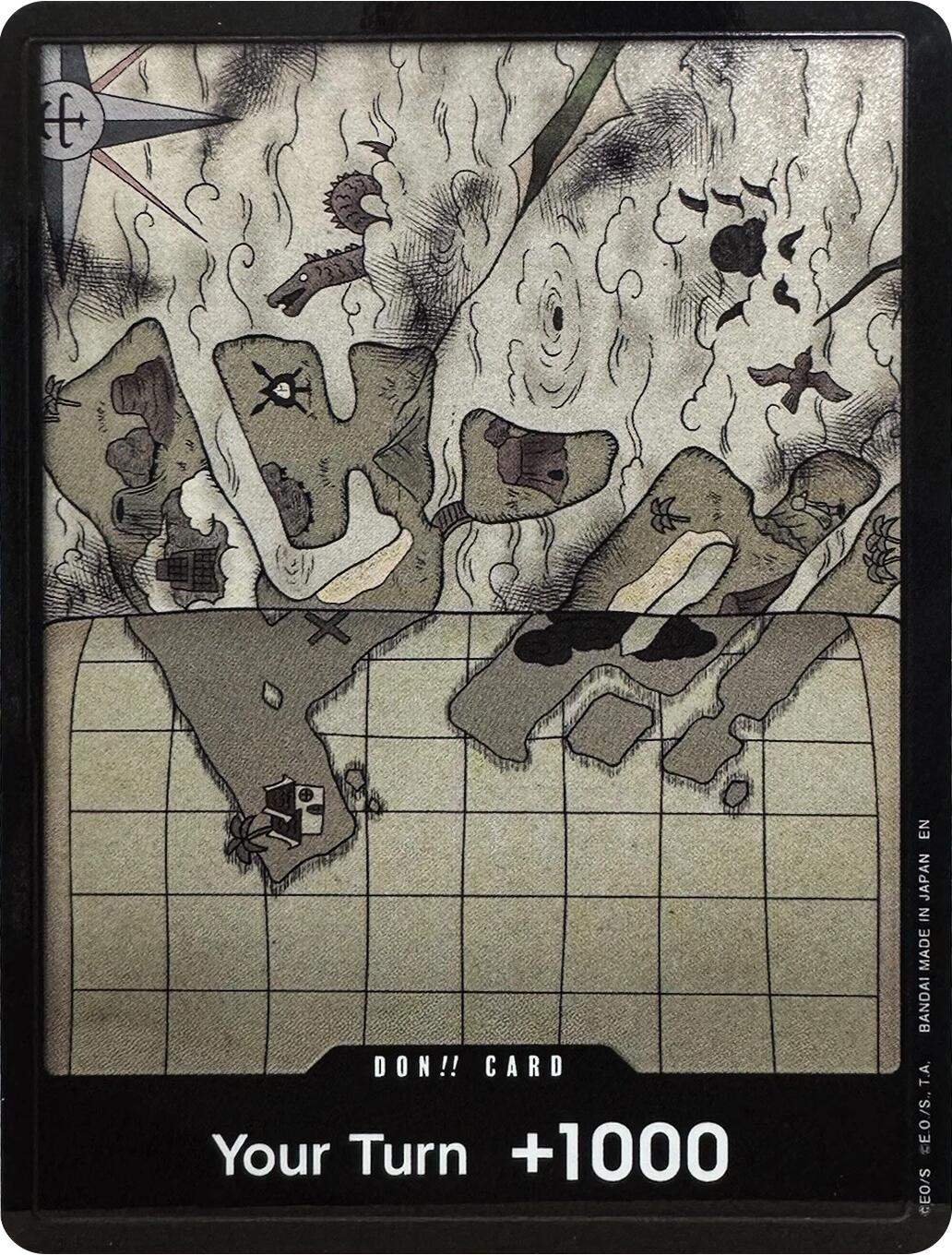 DON!! Card (Sky Island Map) (Double Pack Set Vol. 10)