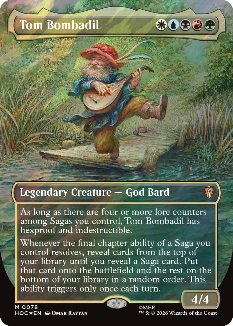 Tom Bombadil (Borderless) (Surge Foil)