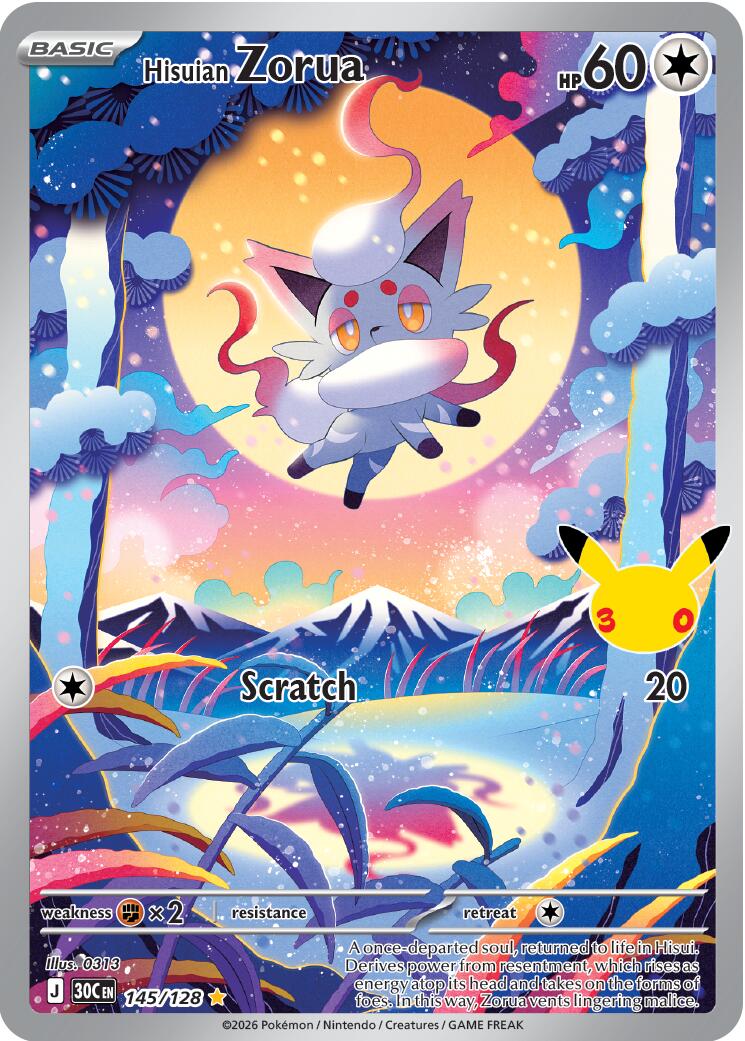 Hisuian Zorua - 145/128