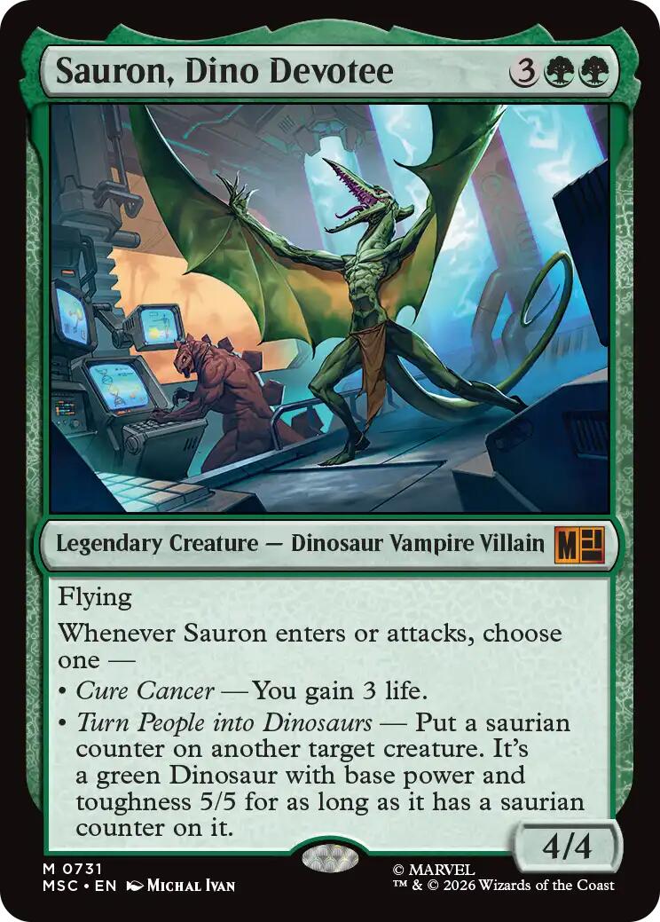 Sauron, Dino Devoteee
