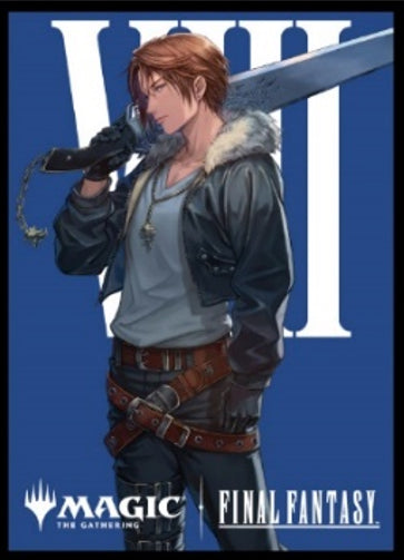 Magic the Gathering - FINAL FANTASY Players Card Sleeve MFS-11 Character Borderless Edition Squall, SeeD Mercenary image 0