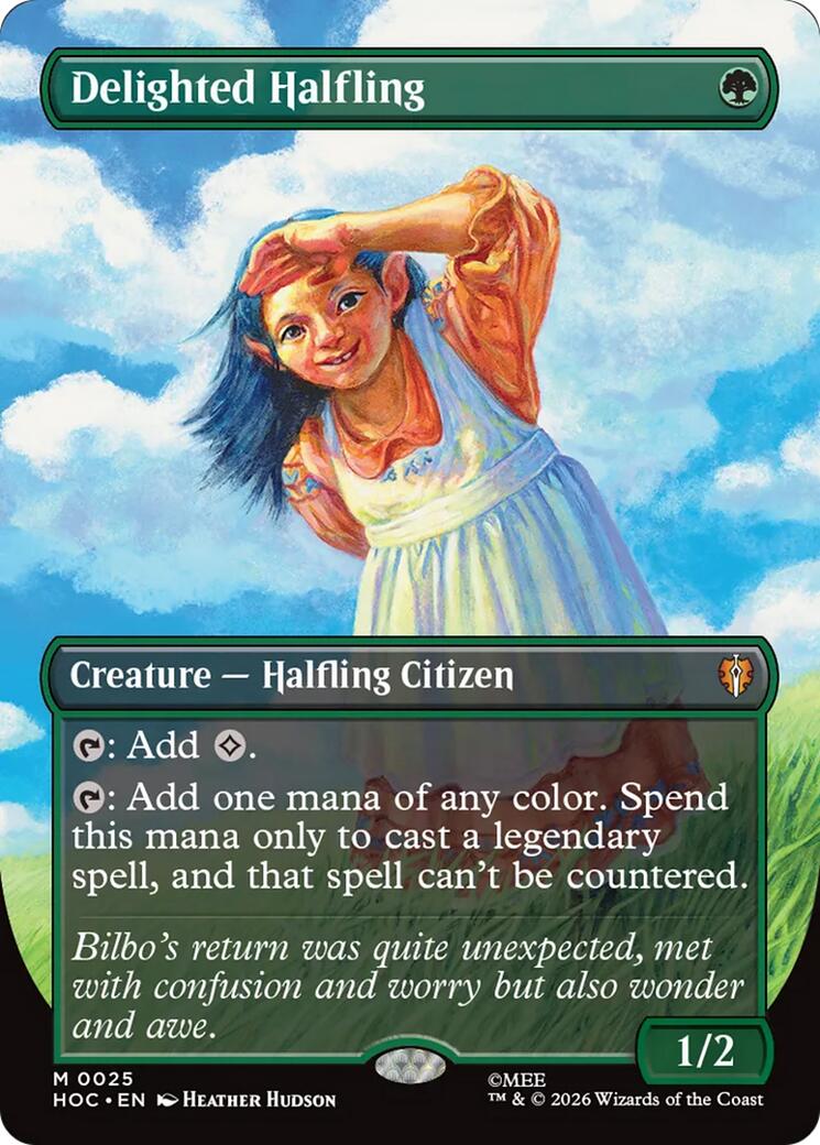 Delighted Halfling (Borderless)