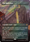 The Black Gate (Borderless) (Surge Foil)
