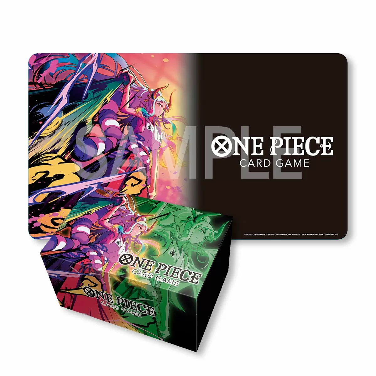 One Piece Card Game - Yamato Playmat and Storage Box Set image 0