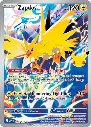 Zapdos - 133/128
