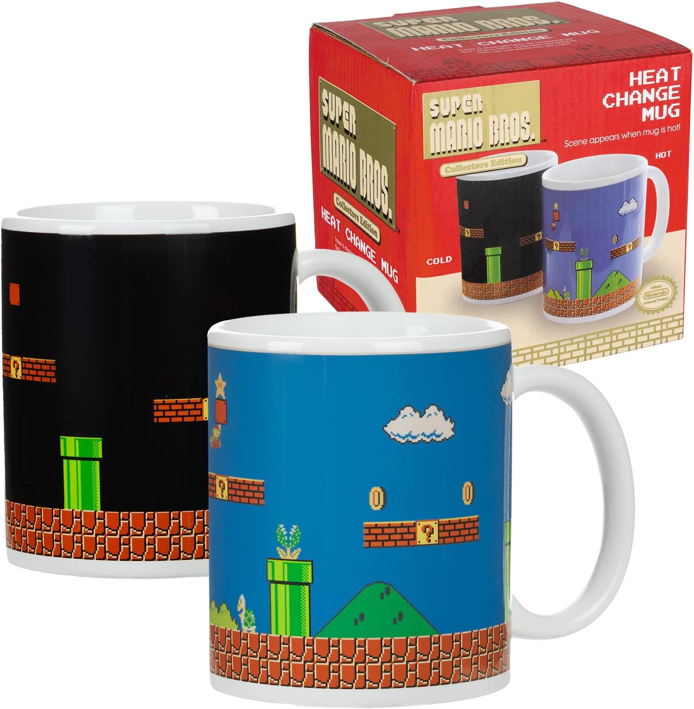 Super Mario Bross Heat Change Mug