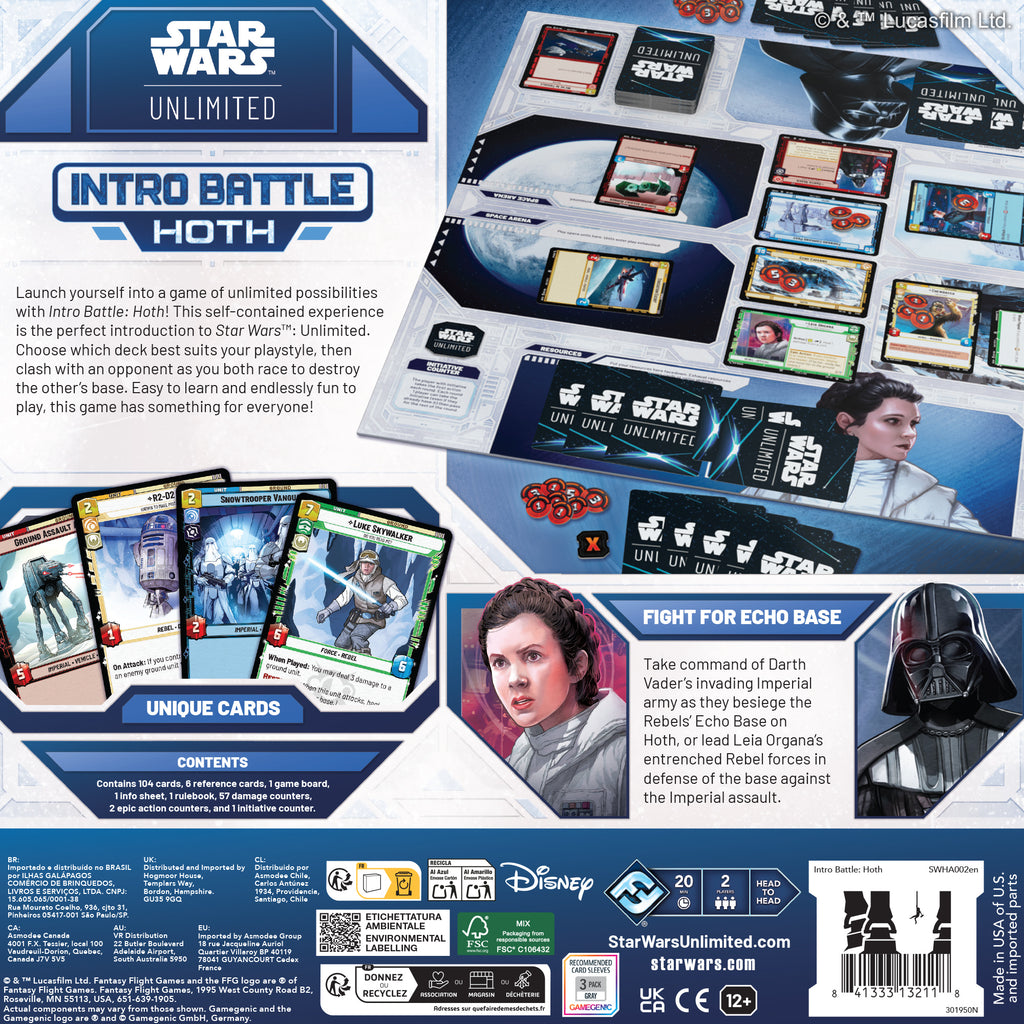 Star Wars Unlimited - Intro Battle Hoth