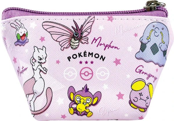 Pokemon Triangle Mini Pouch Colors Purple