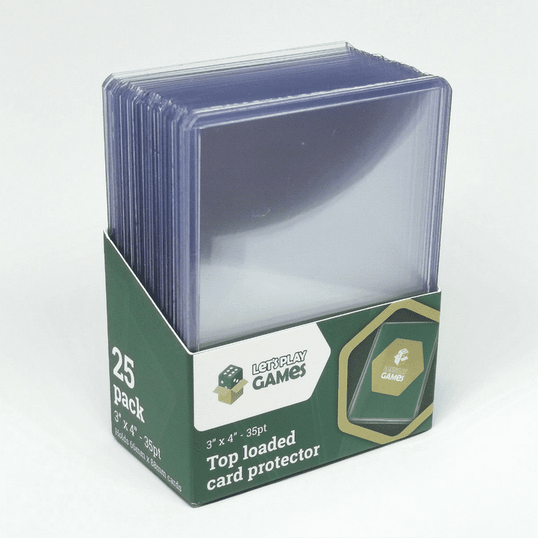 LPG Top Loaded Card Protector 3"x4" 35pt image 0