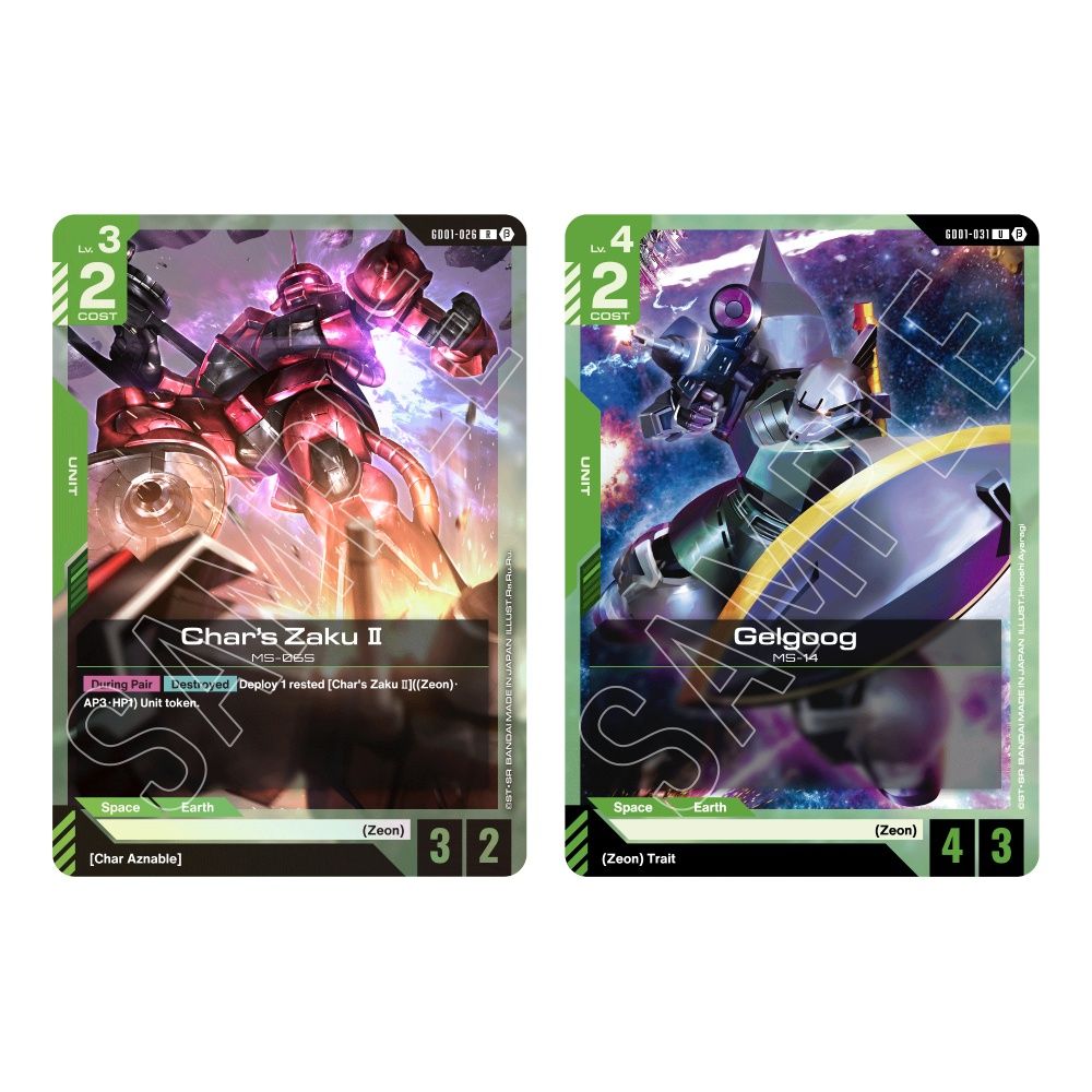 Gundam Card Game: Newtype Rising Booster Pack [GD01] (JAPANESE) image 3