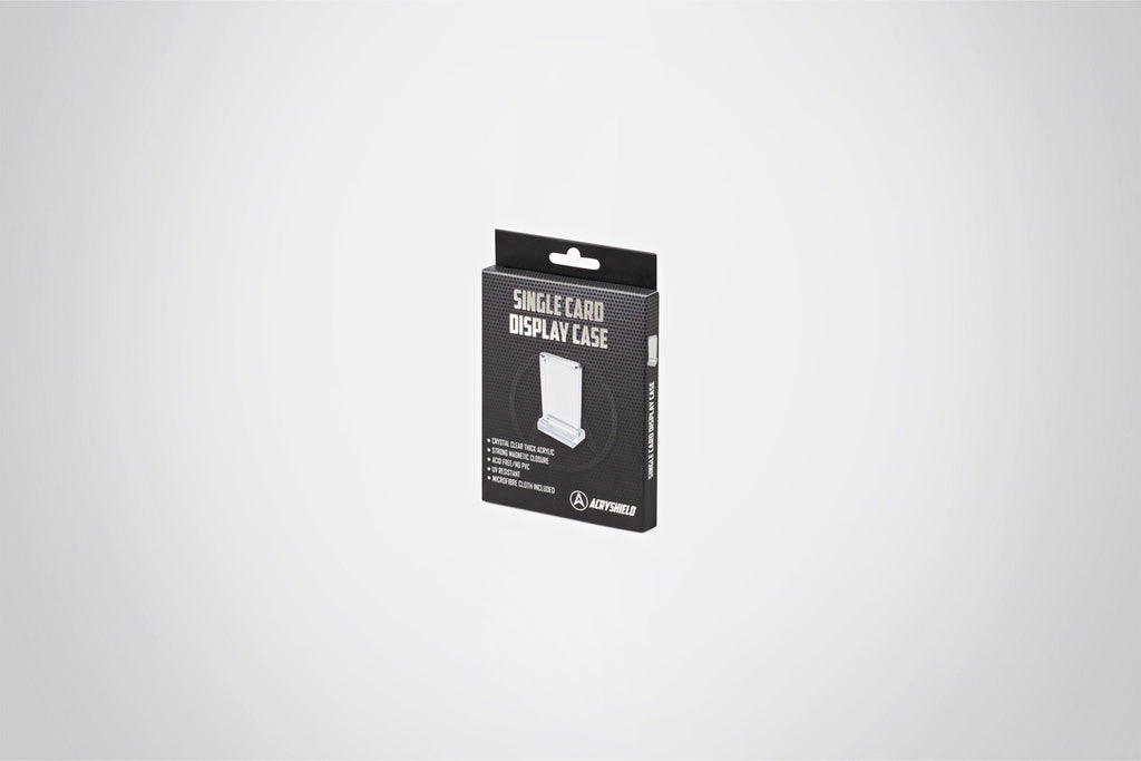 PALMS OFF GAMING - Single Card Display Case incl. Stand