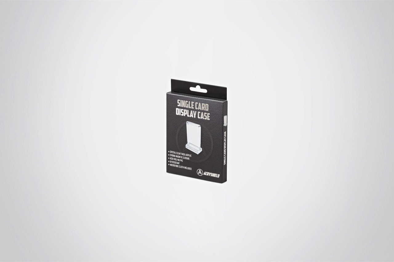 PALMS OFF GAMING - Single Card Display Case incl. Stand