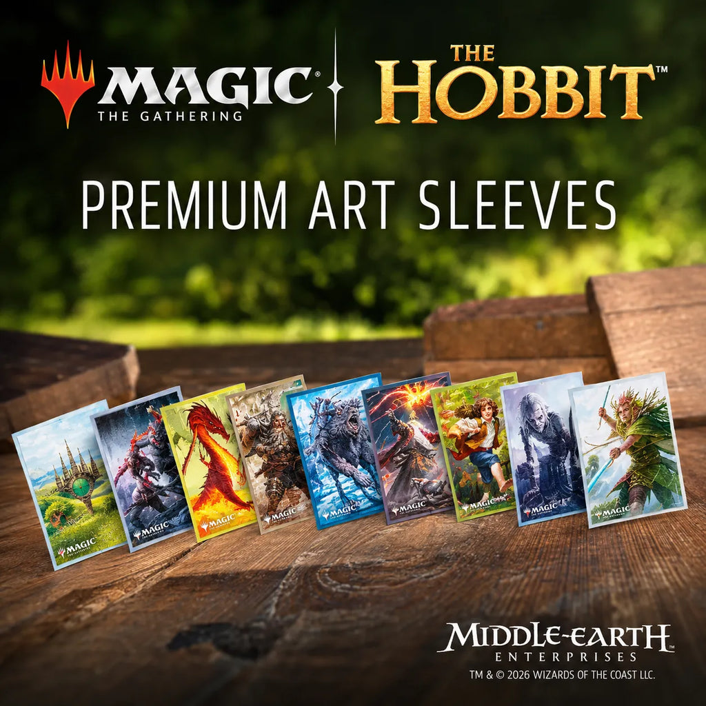 Gamegenic - Magic The Gathering The Hobbit - Premium Art Sleeves (66 x 92 mm) (105 Sleeves Per Pack)