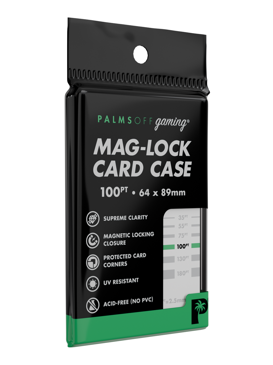 PALMS OFF GAMING 100pt Mag-Lock Card Case