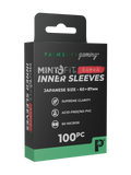PALMS OFF GAMING - MintFit Inner Sleeves - Japanese Mini Size - 100pc
