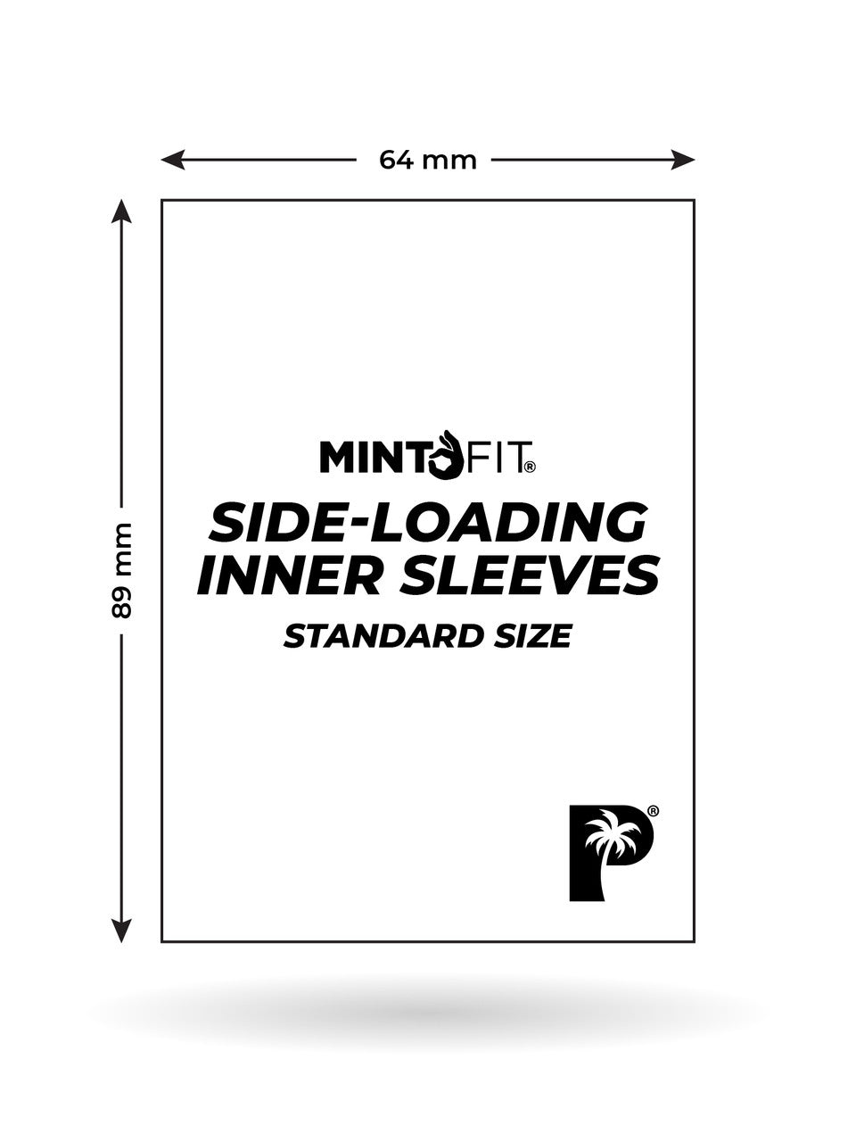 PALMS OFF GAMING MintFit Side-Loading Inner Sleeves - Standard Size