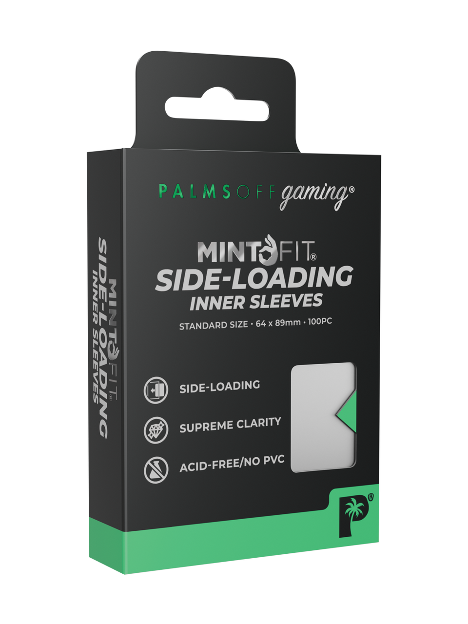 PALMS OFF GAMING MintFit Side-Loading Inner Sleeves - Standard Size