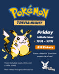 Event: 1 Year Anniversary Pokemon Trivia Ticket