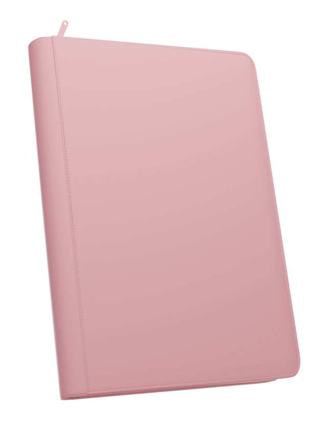 PALMS OFF GAMING Stealth 9 Pocket Zip Binder - Pink