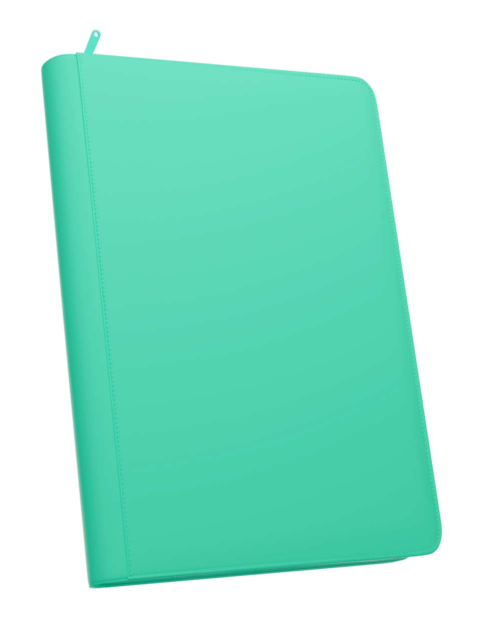 PALMS OFF GAMING Stealth 9 Pocket Zip Binder - Turquoise