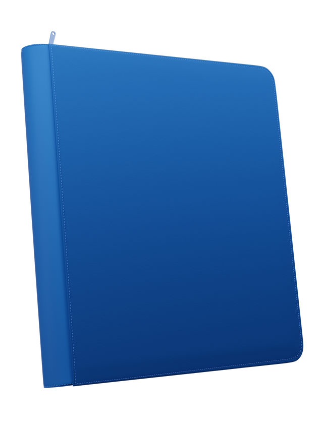PALMS OFF GAMING  - Stealth 12 Pocket Zip Binder -  Blue