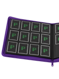 PALM OFF GAMING - Stealth 12 Pocket Zip Binder - Purple