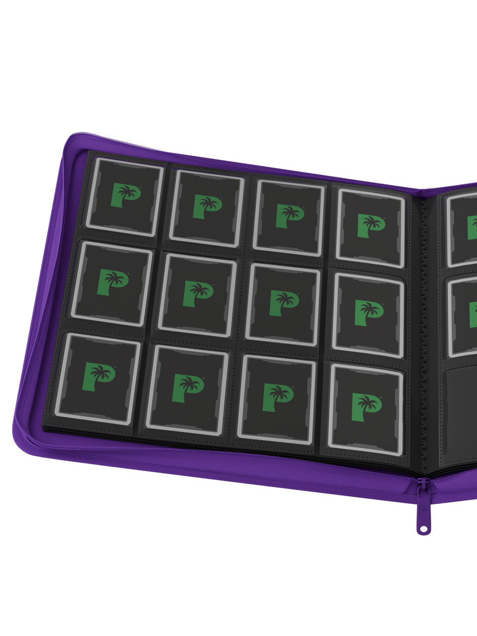 PALM OFF GAMING - Stealth 12 Pocket Zip Binder - Purple
