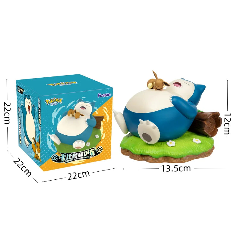 Perfect Pair – Pokémon Best Buddies Snorlax & Eevee Styles Figure