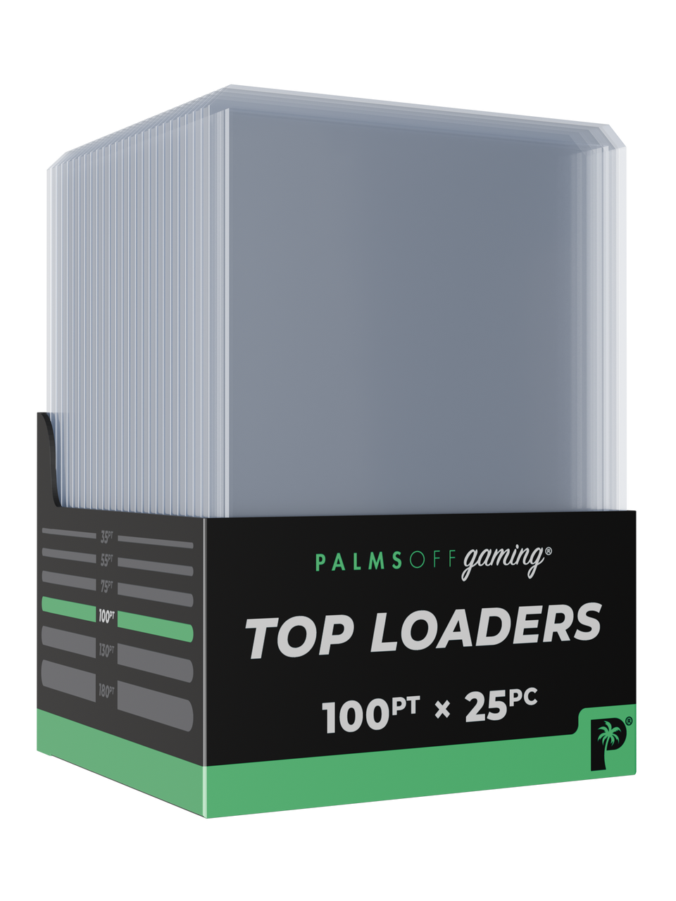PALMSOFF GAMING 100pt Top Loaders - 25pc