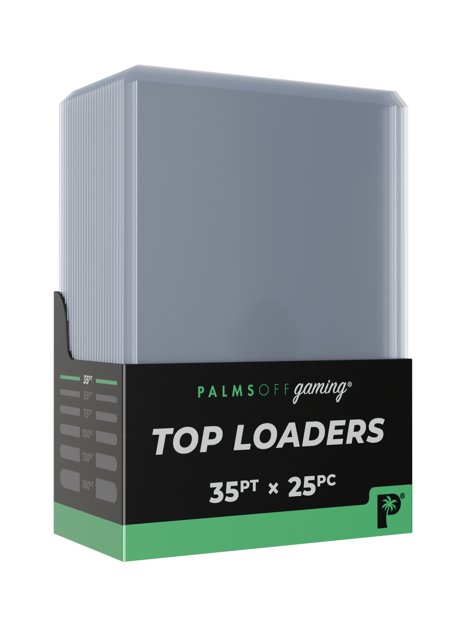 PALMSOFF GAMING 35pt Top Loaders - 25pc