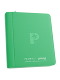 PALMS OFF GAMING Collector's Series Top Loader Zip Binder - 4 Pocket - Green