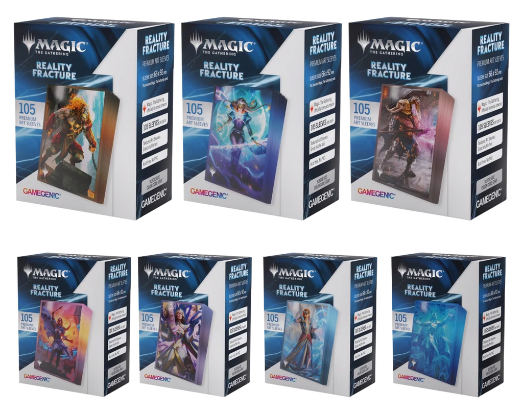 Gamegenic - Magic The Gathering Reality Fracture - Premium Art Sleeves (66 x 92 mm) (105 Sleeves Per Pack)