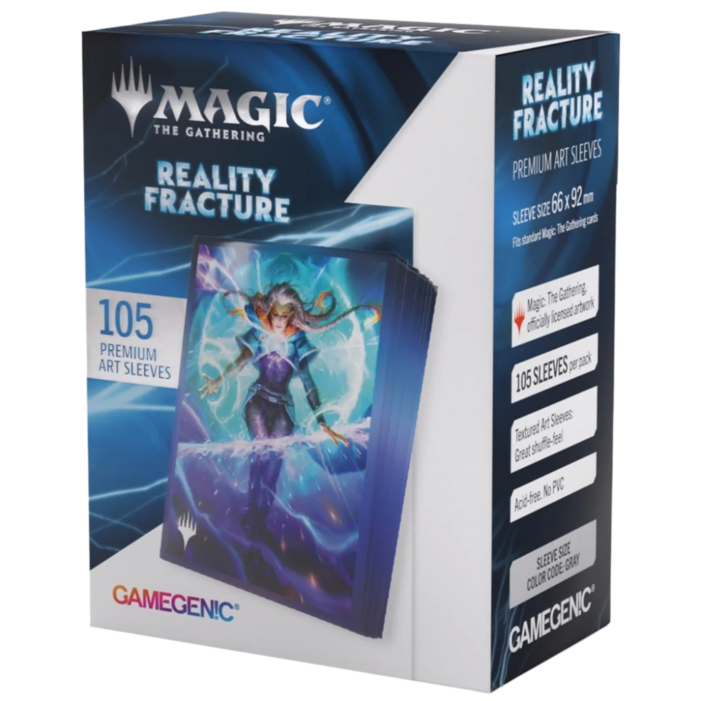 Gamegenic - Magic The Gathering Reality Fracture - Premium Art Sleeves (66 x 92 mm) (105 Sleeves Per Pack)