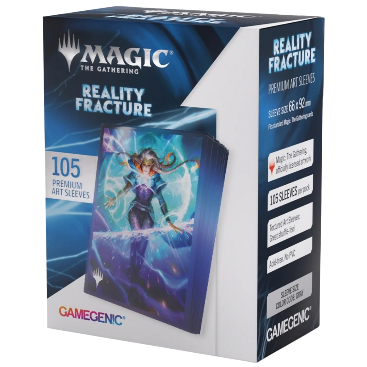 Gamegenic - Magic The Gathering Reality Fracture - Premium Art Sleeves (66 x 92 mm) (105 Sleeves Per Pack)