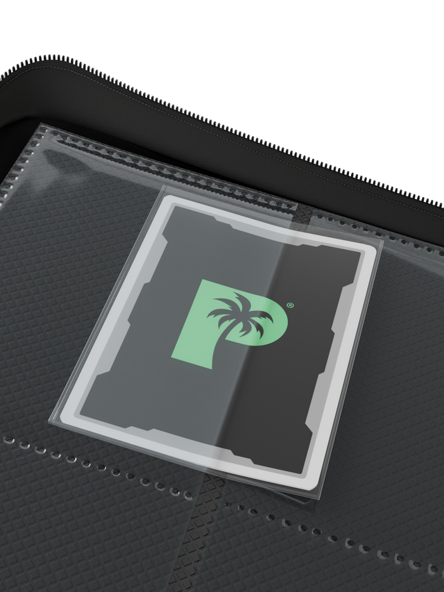 Collector's Series 4 Pocket Zip Binder - Black