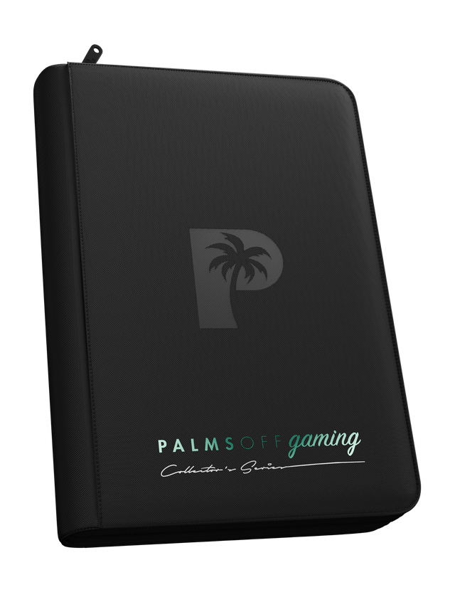 Collector's Series 4 Pocket Zip Binder - Black