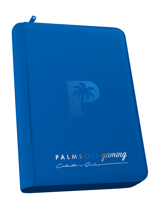 Collector's Series 4 Pocket Zip Binder - Blue