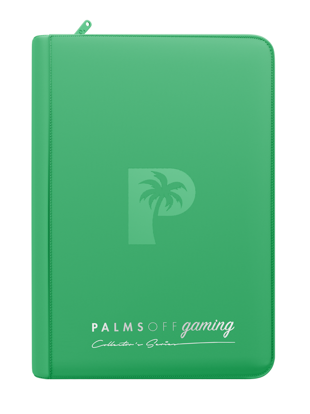 Collector's Series 4 Pocket Zip Binder - Green