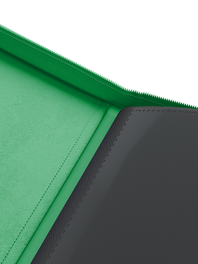 Collector's Series 4 Pocket Zip Binder - Green