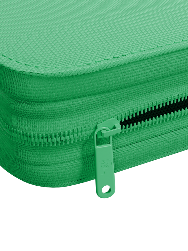Collector's Series 4 Pocket Zip Binder - Green