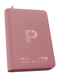 PALMS OFF GAMING - Collector's Series 4 Pocket Zip Binder - Pink