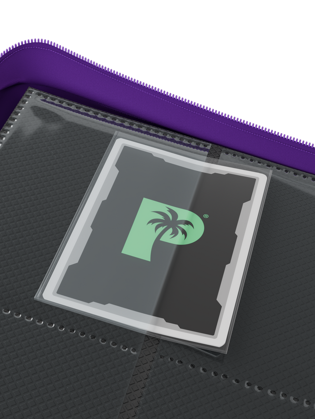 Collector's Series 4 Pocket Zip Binder - Purple