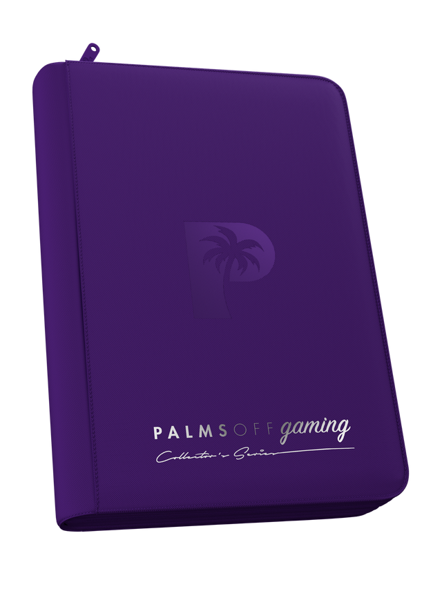 Collector's Series 4 Pocket Zip Binder - Purple