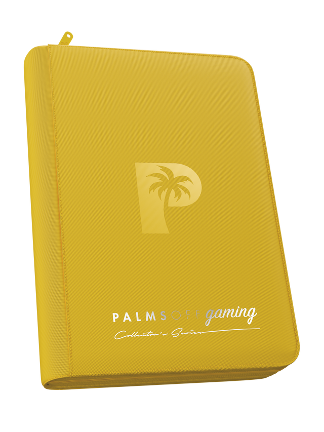 Collector's Series 4 Pocket Zip Binder - Yellow